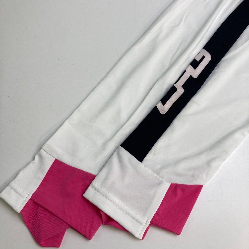 サイズ：L CPG GOLF シーピージーゴルフ  長袖フードTシャツ  ホワイト系 [240101465656] ゴルフウェア レディース ストスト サイズ：L CPG GOLF シーピージーゴルフ 長袖フードTシャツ