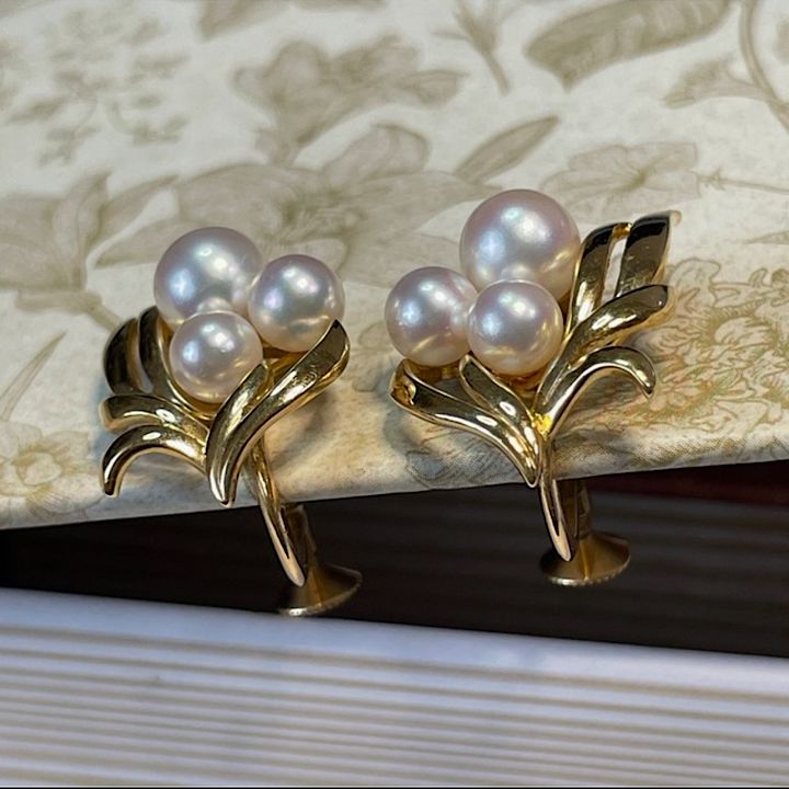 ミキモト MIKIMOTO K18 ベビーパールピアス 【公式通販】