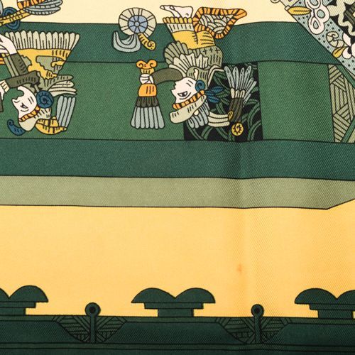 エルメス HERMES スカーフ カレ90 シルク ASTRES et SOLEILS 天体と 