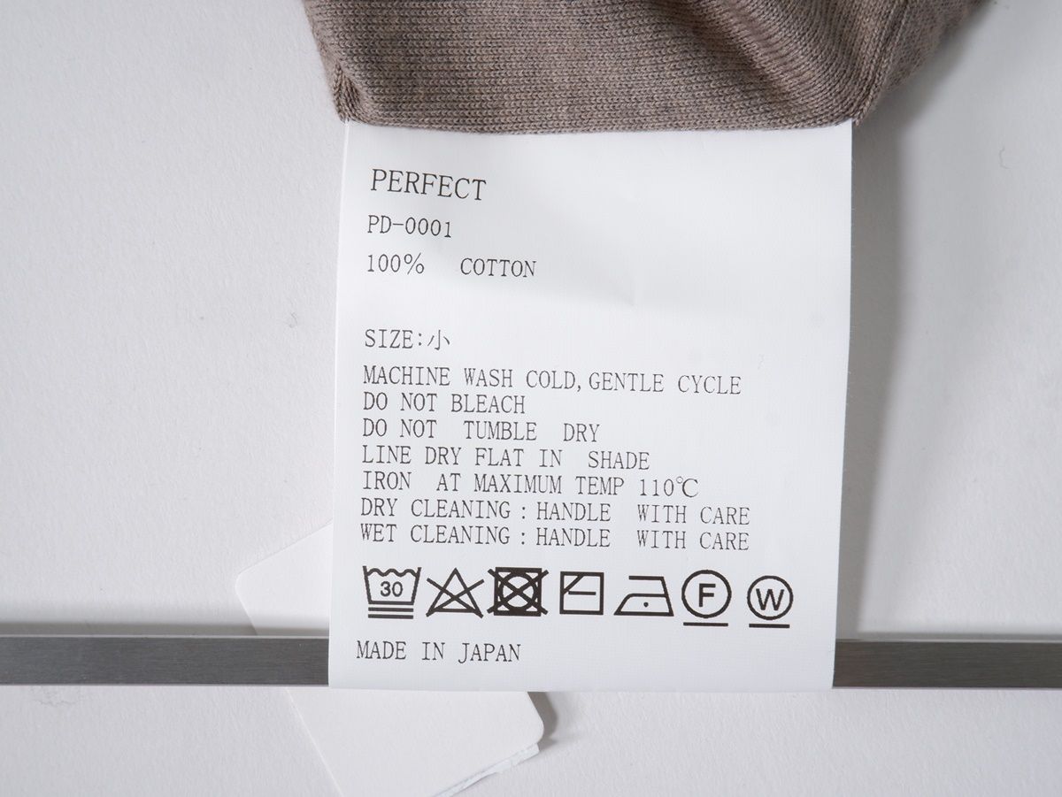 Mukta / Salムクタ 2024SS PERFECT PD-0001 Tシャツ【小】【MTSA76959 