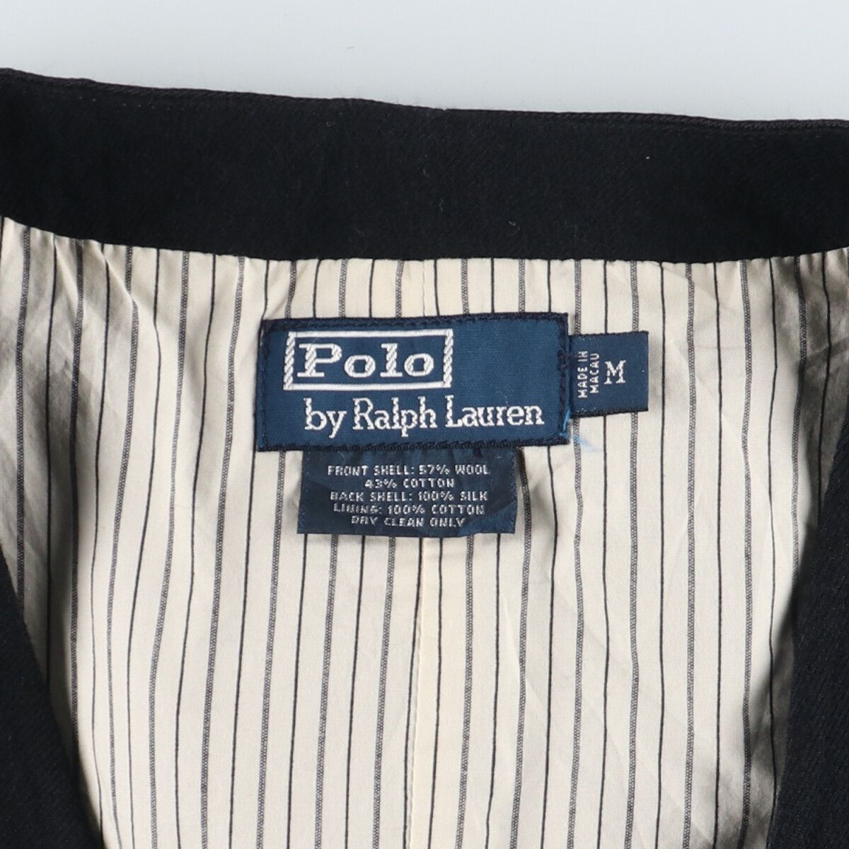古着 90年代 ラルフローレン Ralph Lauren POLO by Ralph Lauren ジレ