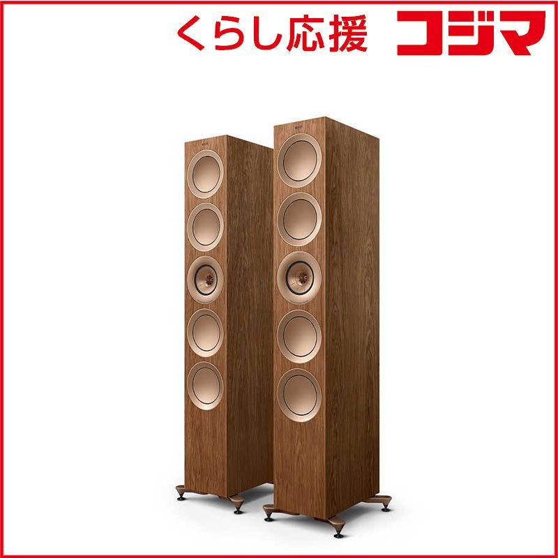 新品 未開封 】 KEF トールボーイスピーカー ウォールナット [ハイレゾ 