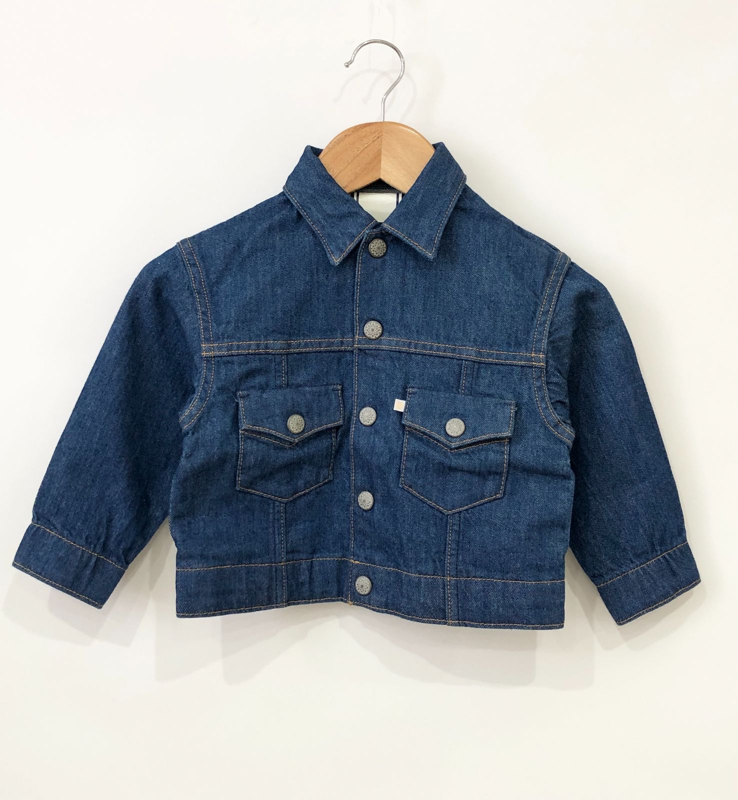 未使用・タグ付】 19SW WESTOVERALLS KIDS TRACKER JACKET INDIGO  
