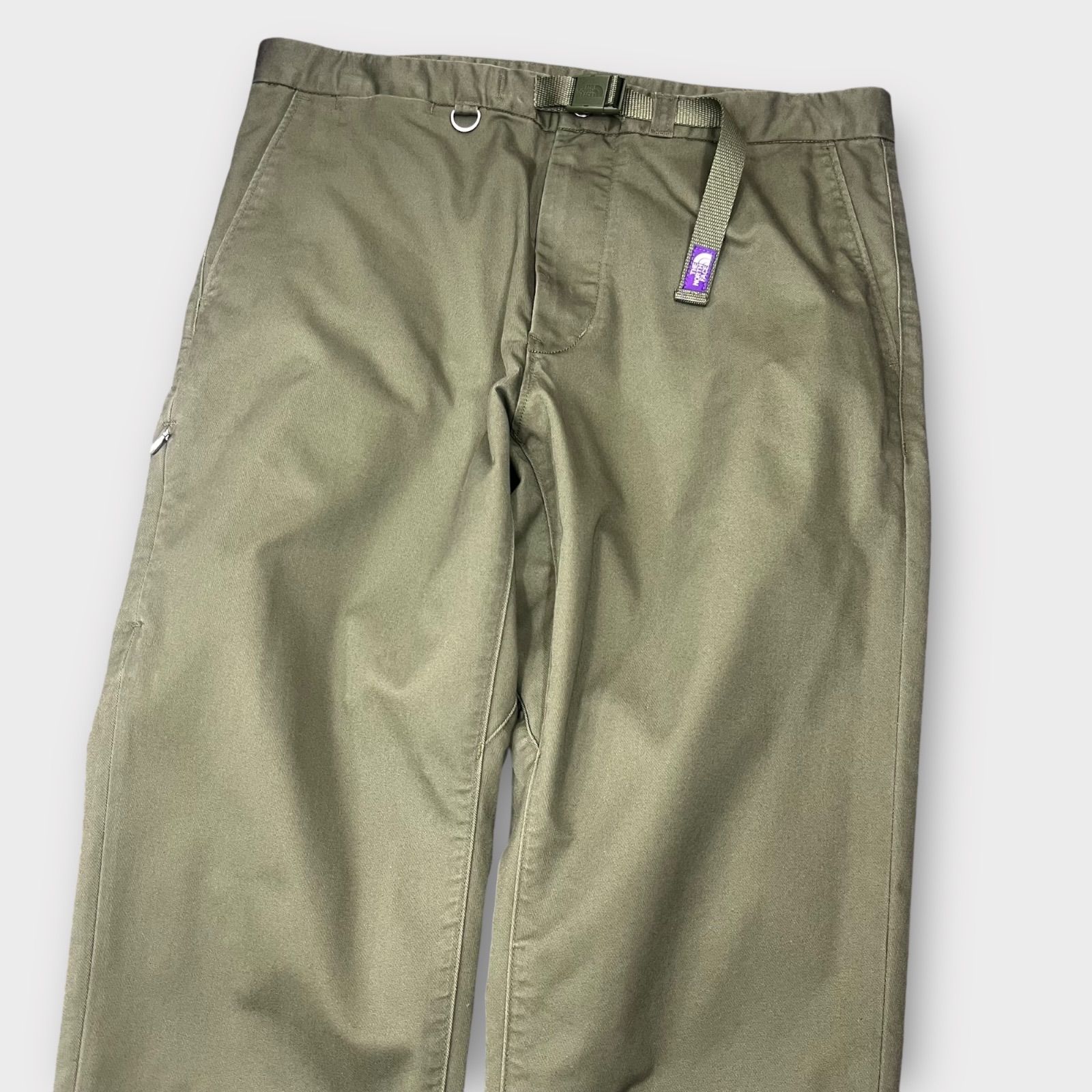 ノースフェイスパープルレーベル NT5051N サイズ30 カーキ THE NORTH FACE PURPLE LABEL Stretch Twill Tapered Pants