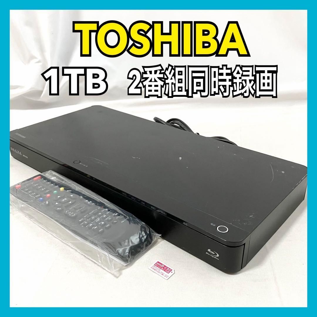 TOSHIBA 1TB【新しいハードディスク】 2番組同時録画　DBR-Z420 TOSHIBA 1TB【新しいハードディスク】 2番組同時録画 DBR-Z420