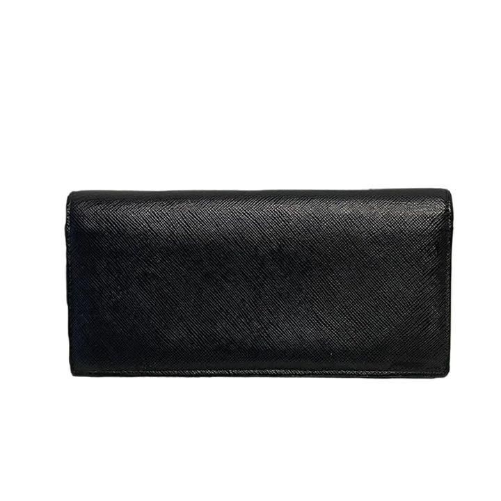 PRADA プラダ 二つ折り長財布 2MV836 QME F0002 黒 - メルカリ