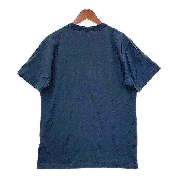 【美品】Dior ネイビー 半袖Tシャツ　刺繍ロゴ　L size 美品】Dior ネイビー 半袖Tシャツ 刺繍ロゴ L size 美品】Dior