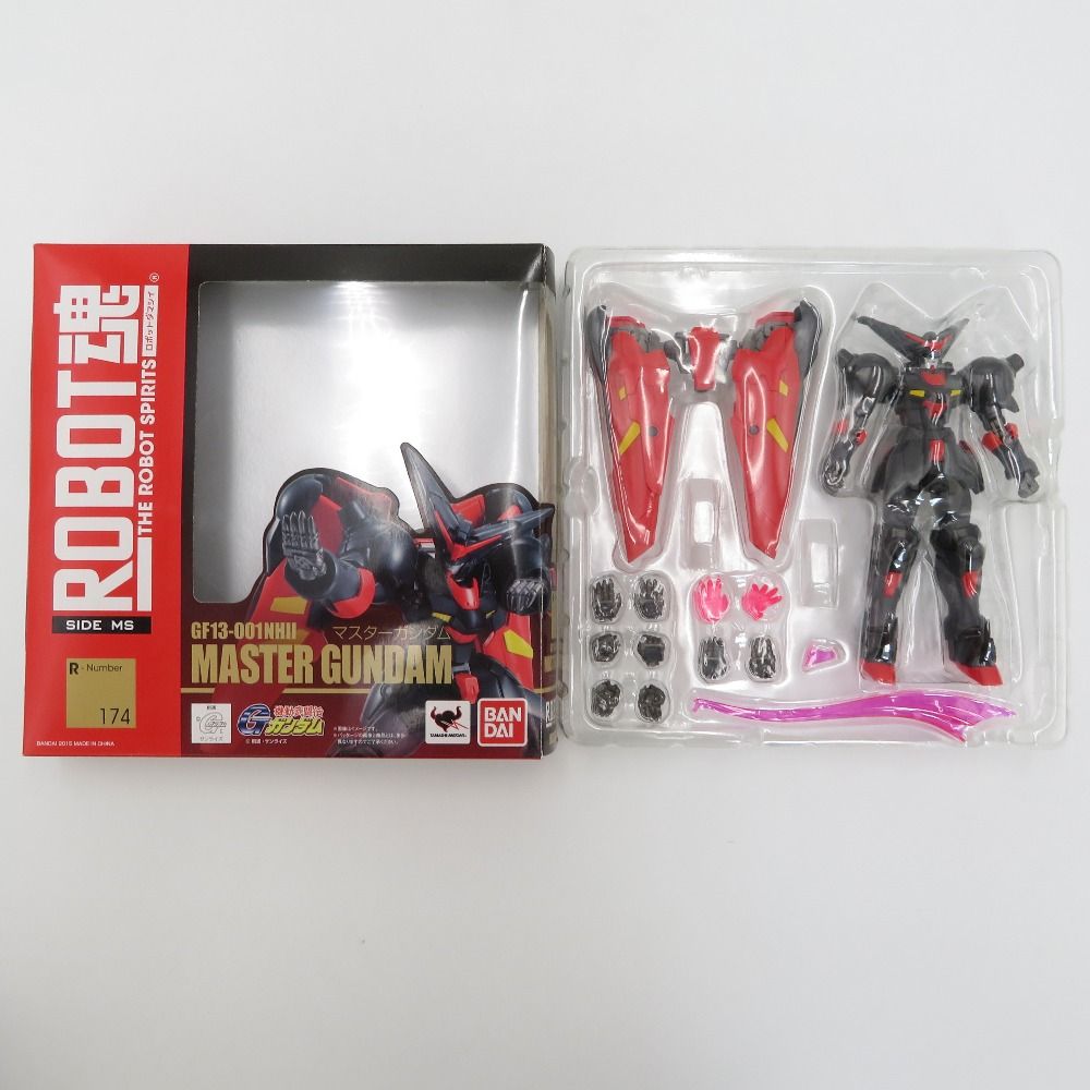 開封品 ROBOT魂 ＜SIDE MS＞ GF13-001NHII マスターガンダム