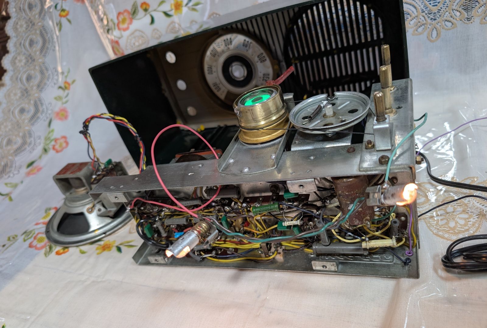 美品！【SANYO】 サンヨー真空管ラジオ SS-70 動作問題ありません サンヨー 真空管ラジオSS－70 修理体験記