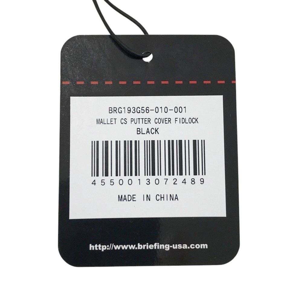 BRIEFING GOLF ブリーフィング ヘッドカバー マレット型 ブラック系 PT 240101540003 ゴルフウェア ストスト LLC-HASEGAWATOSO_COM