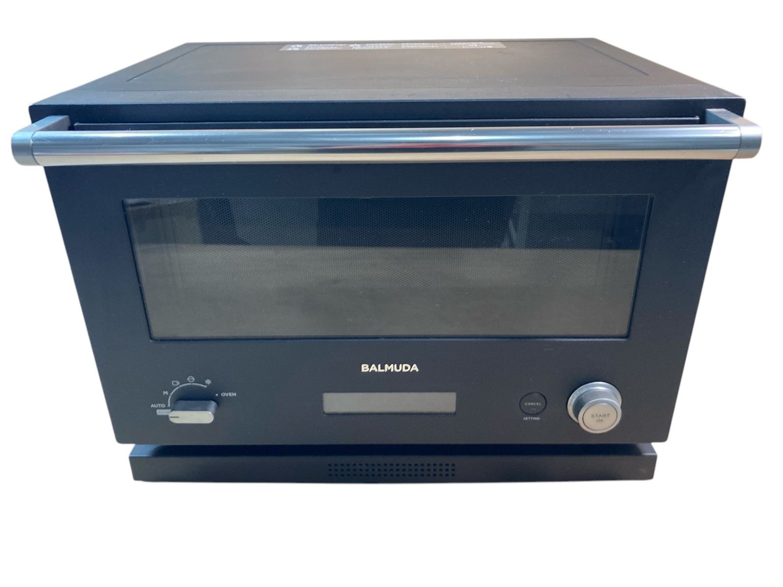 BALMUDA バルミューダ オーブンレンジ K04A-BK 2020年製 ブラック エラーE05 ジャンク品 12.5kg