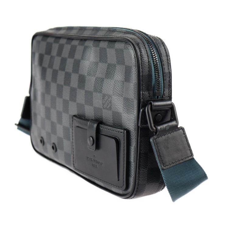 Louis Vuitton メッセンジャーバッグ ブラック ルイヴィトン バッグ メンズ LOUIS VUITTON バッグ メンズ