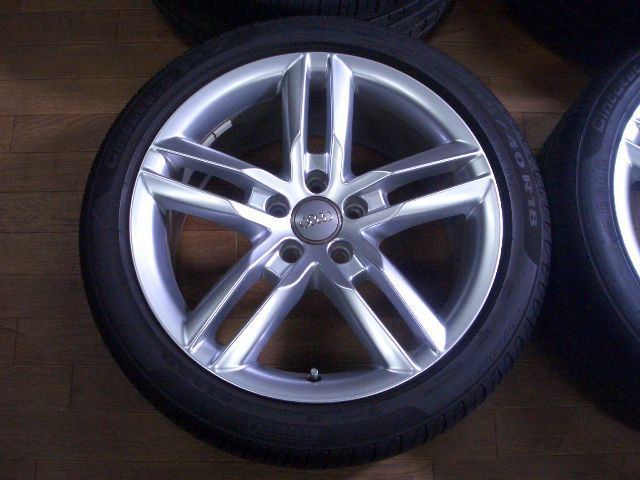 バリ溝‼︎アウディ純正　18インチ A4,A5,A6等に‼︎ Audi アウディ A5 純正 18インチ 8.5J+29 PCD112 バリ溝