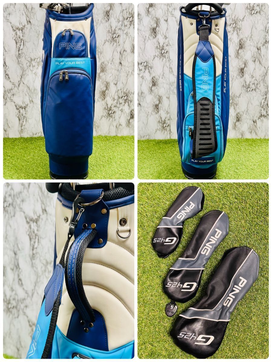 【良品】大人気モデル ピン G425 MAX メンズゴルフセット 11本 S PING - 【良品】大人気モデル ピン G425 メンズゴルフセット 11