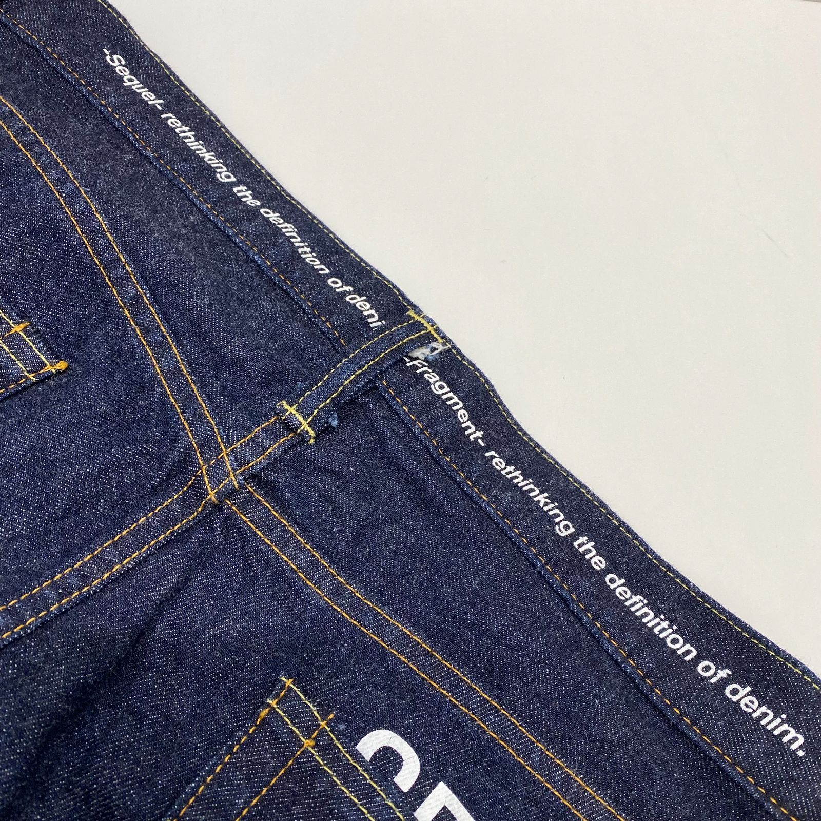 SEQUEL x Fragment design リジッド デニムパンツ - メルカリ