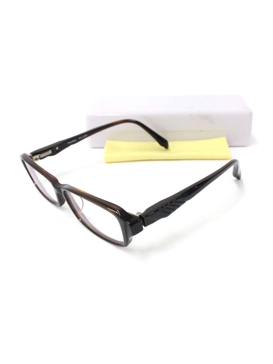 Plusmix PX-13281 ブラウンマーブル メガネ 販売終了】プラスミックス Plusmix PX-13281｜バネ蝶番