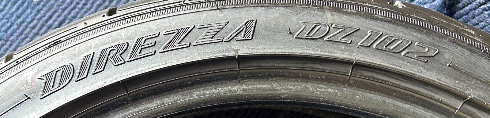 ☆送料無料☆【2021/2022年製造】【溝5.5～8分山】DUNLOP DIREZZA DZ101/102 4本  225/40R18  ASP1958