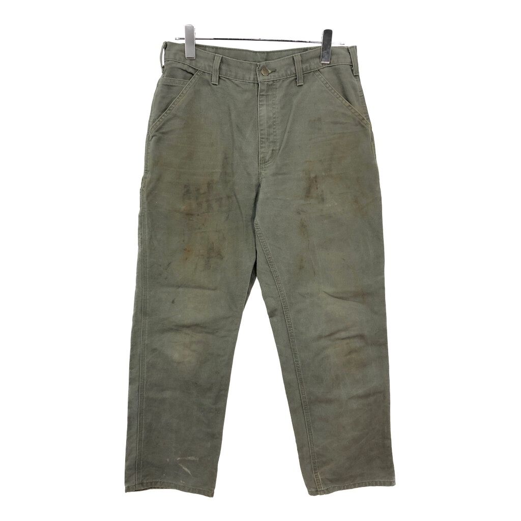 Carhartt カーハート ダック ペインターパンツ カーキ メンズ W32 L32 古着 V2519