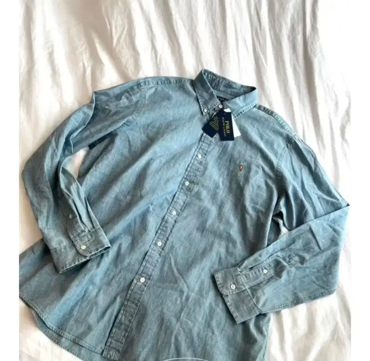 ポロ ボーイズ デニムシャツ L