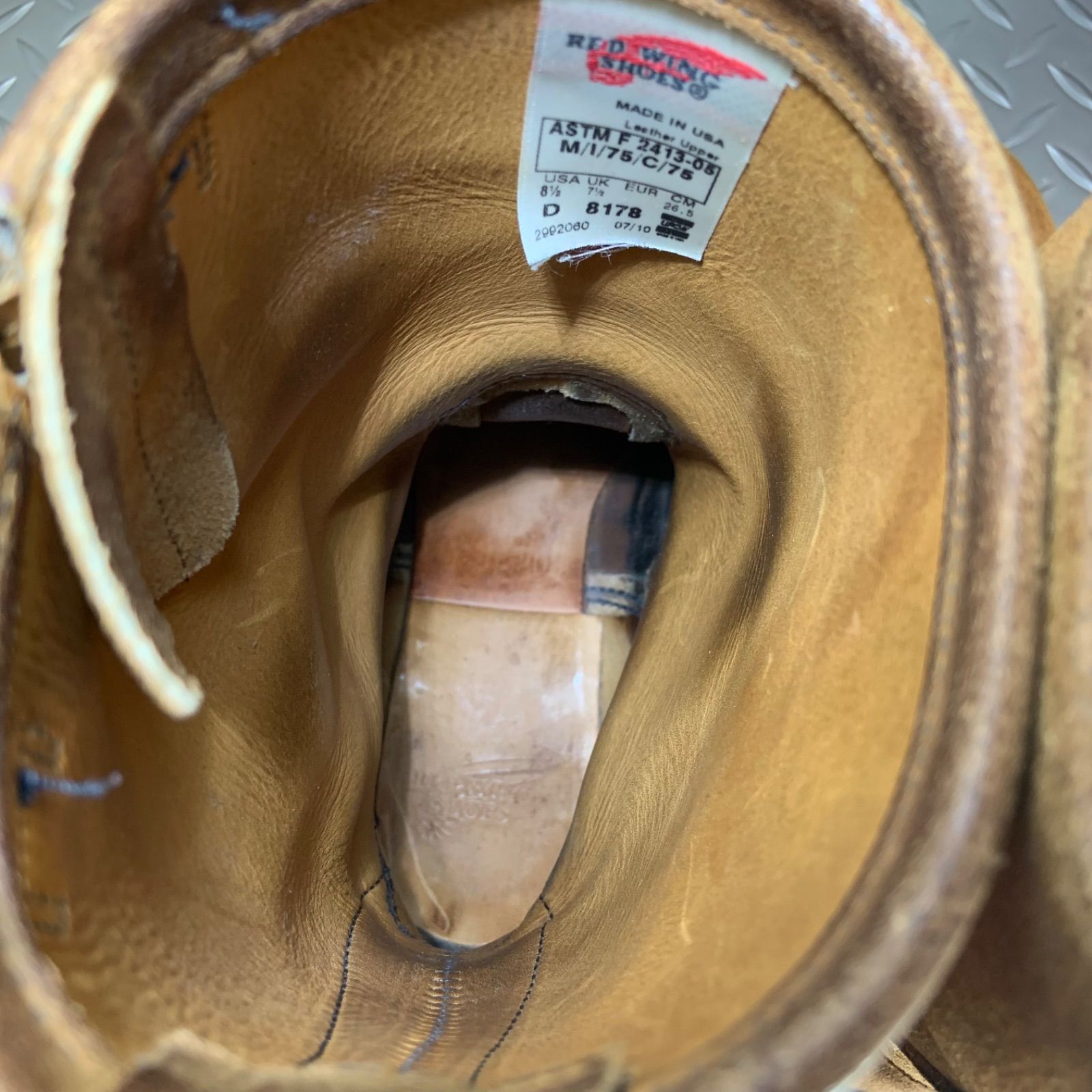 ☆REDWING 8178 エンジニアブーツ 2010年製 US8.5D JP26.5㎝ 廃盤品