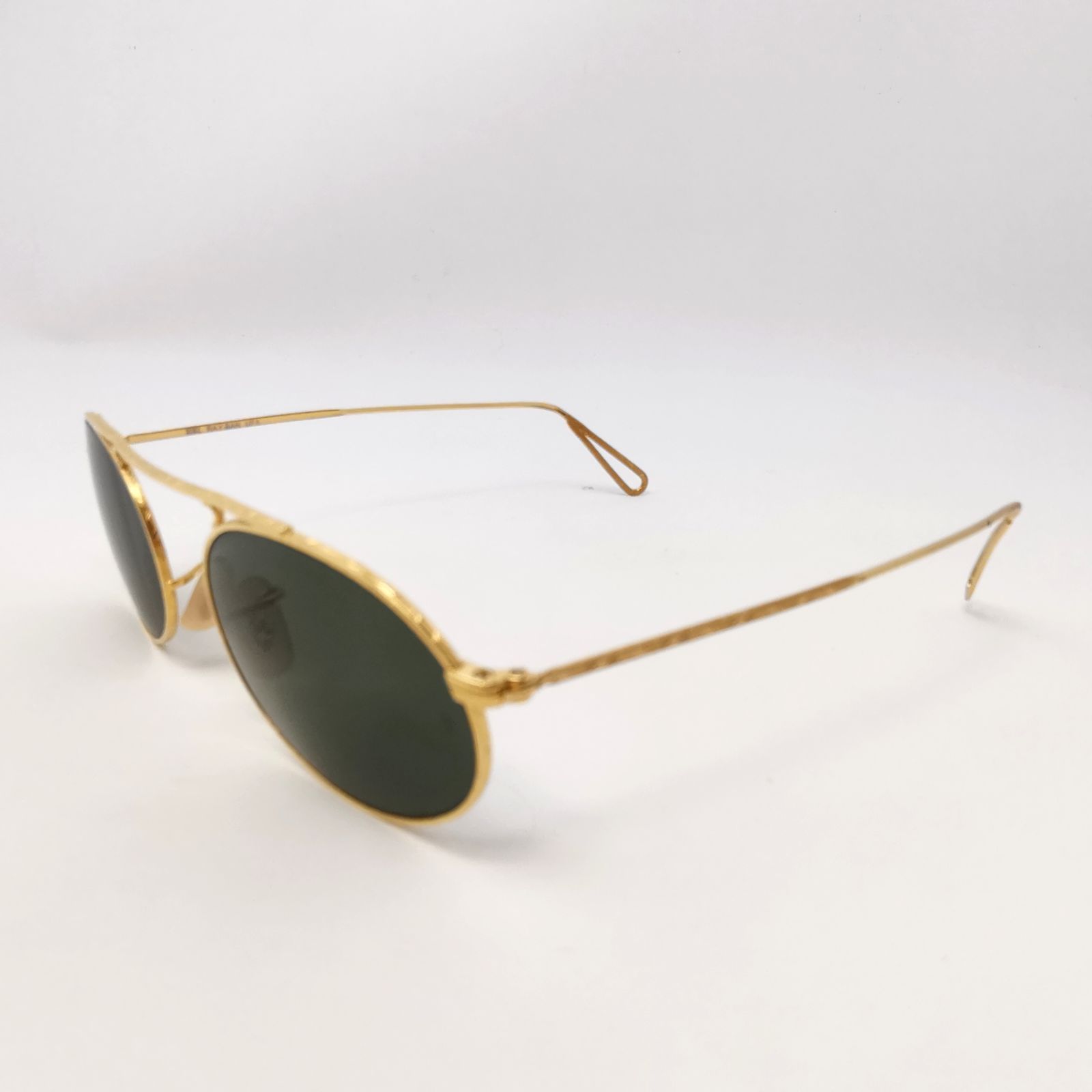 RAYBAN B&L オーバル　サングラス　ゴールド レイバン B&L USA オーバル サングラス サングラス アイウェア