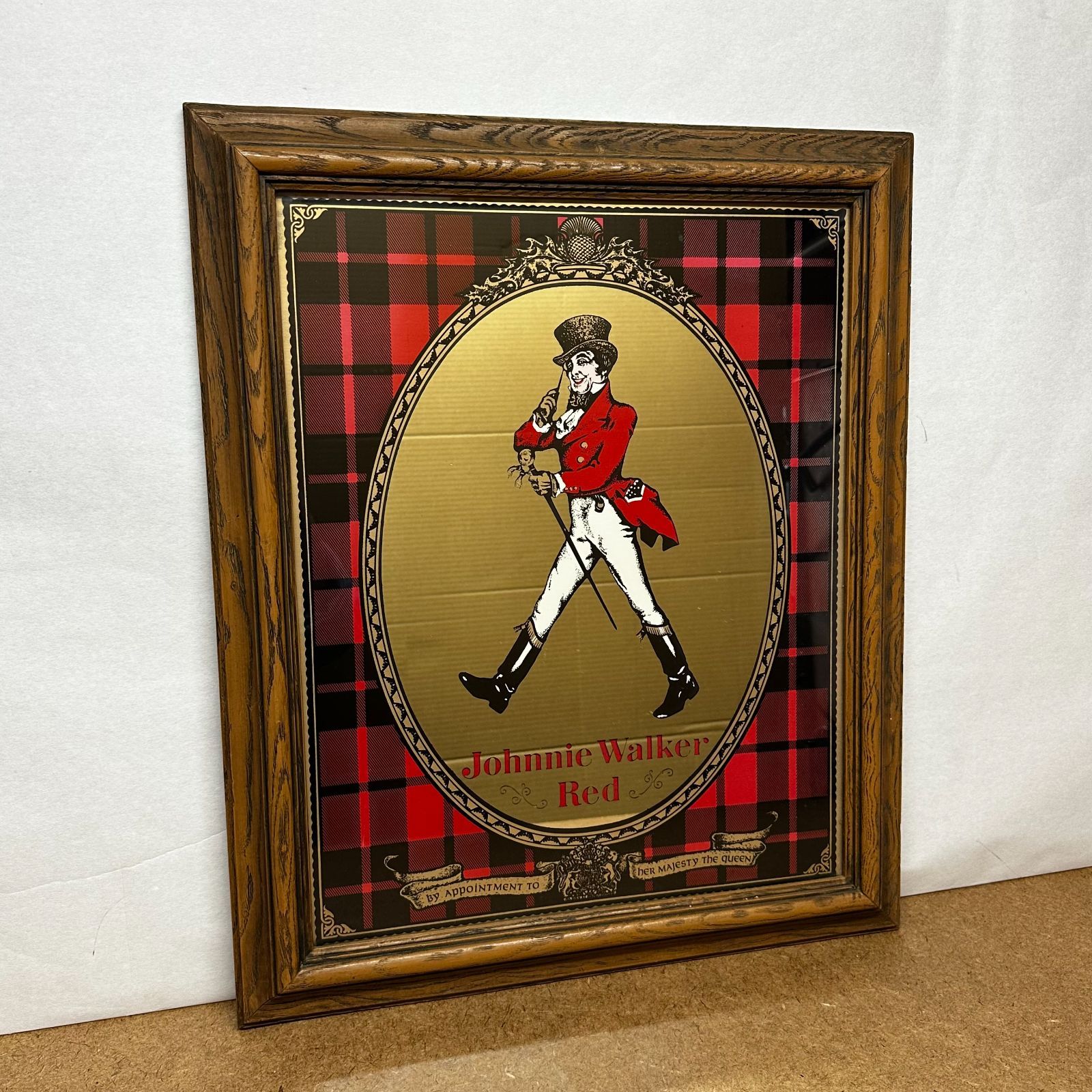 パブミラー　ジョニーウォーカー Johnnie Walker Red(ジョニーウォーカー・レッド) パブミラー