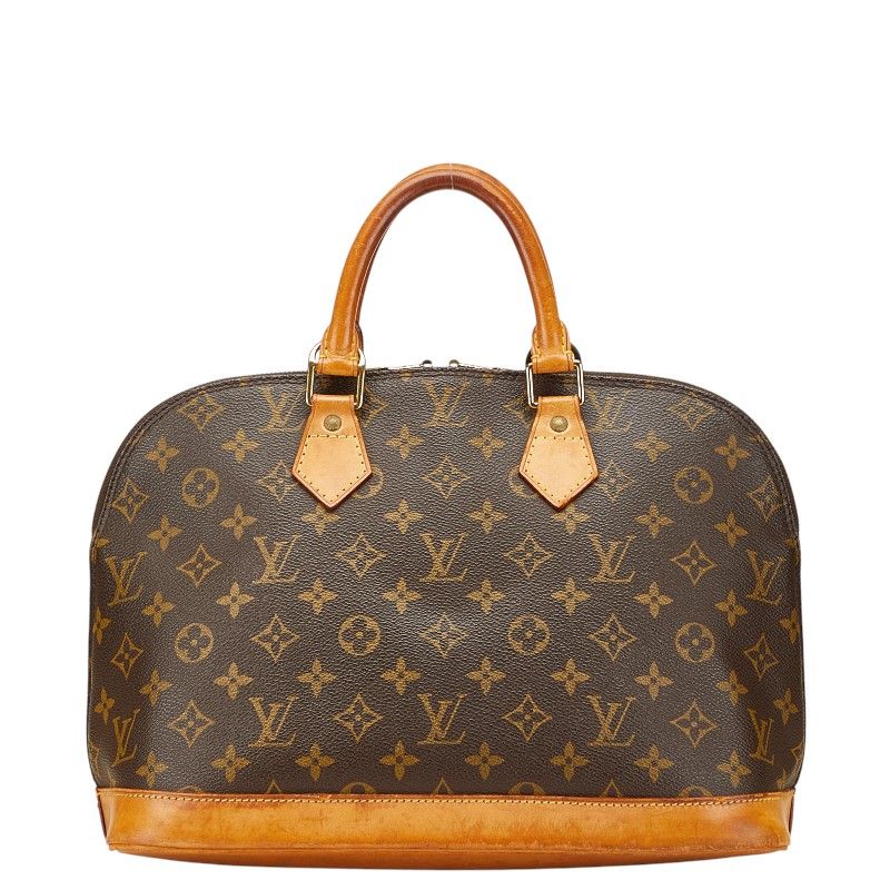 ルイ ヴィトン モノグラム アルマ M51130 ブラウン PVC レザー レディース LOUIS VUITTON 1-0228611