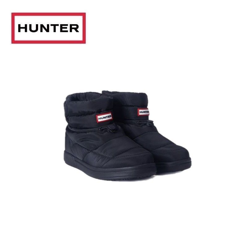 25秋冬 ハンター HUNTER ユニセックス メンズ レディース IN|OUT COSY PUFF SIDE VENT BOOTIE イン|アウト コージー パフ サイド ベント ブーティー ufs7112wwu ブーツ パファー 撥水 軽量 保温 防寒