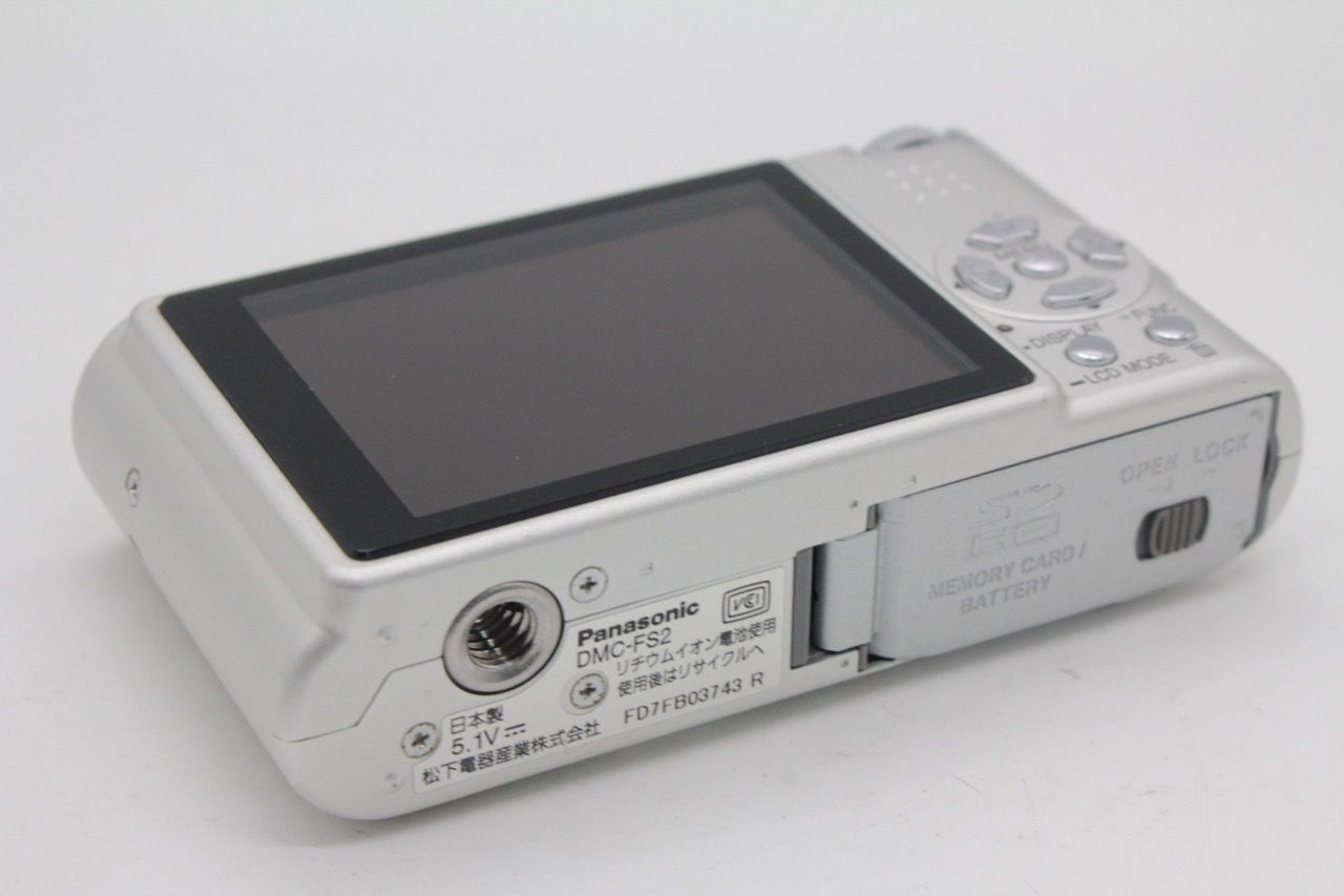 Panasonic DMC-FS2シルバー コンパクトデジタルカメラ Panasonic DMC-FS2シルバー コンパクトデジタルカメラ 概要