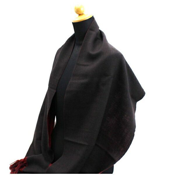 エルメネジルド・ゼニア リバーシブル マフラー ショール 薄手