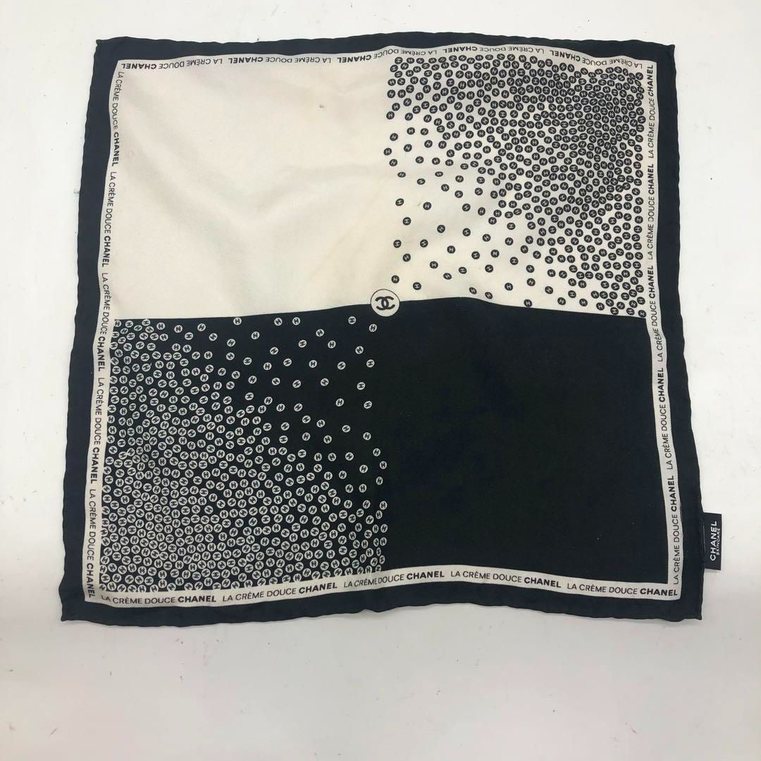 シャネル ハンカチ スカーフ シルク バンダナ ココマーク FX236 - メルカリ