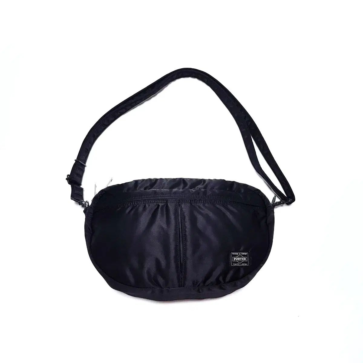 Porter(ポーター) タンカー ショルダーバッグ ハーフムーンバッグ ブラック