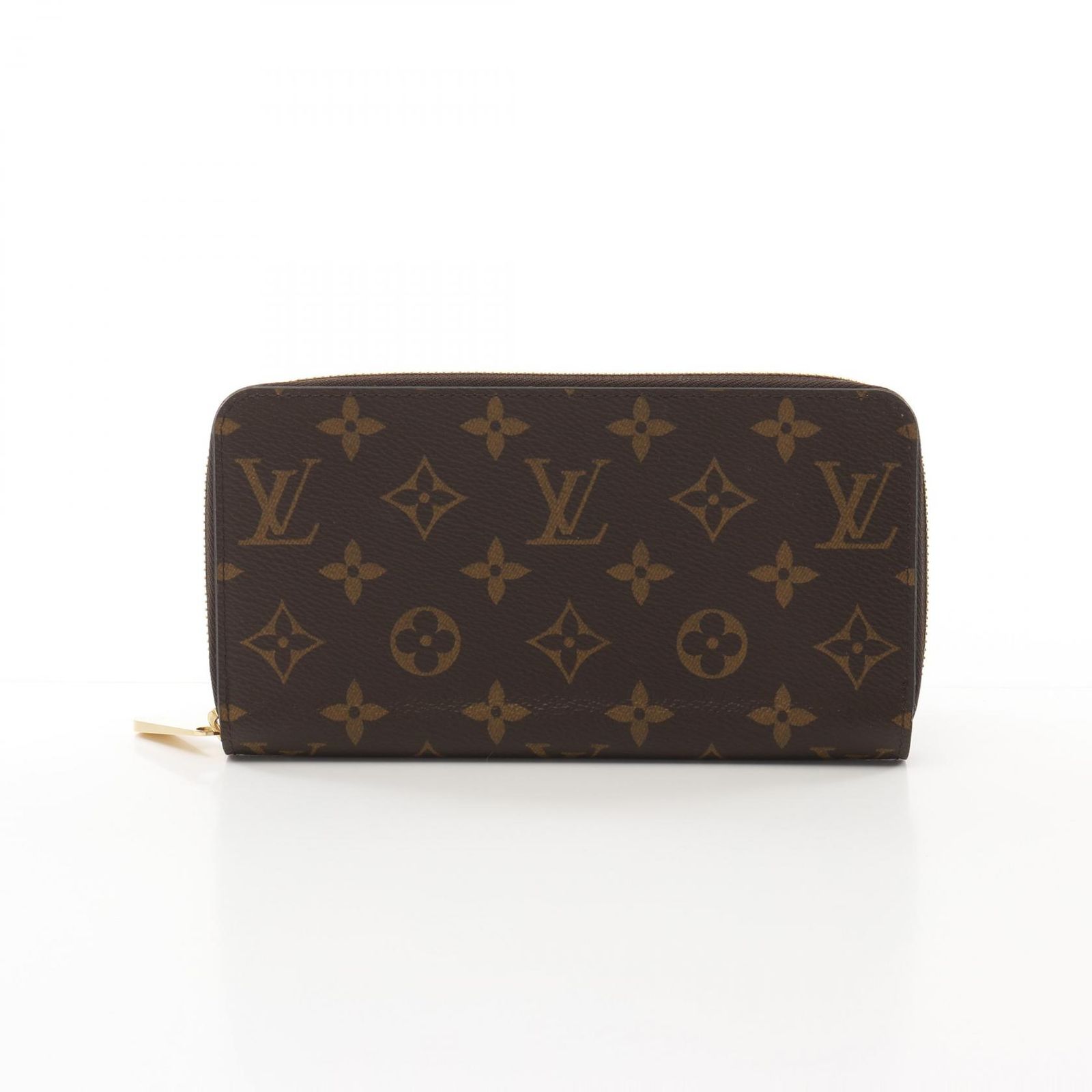 ルイ ヴィトン LOUIS VUITTON ラウンド長財布 ジッピーウォレット M42616 ブラウン PVCコーティングキャンバス ジッピー ウォレット ユニセックス Used A
