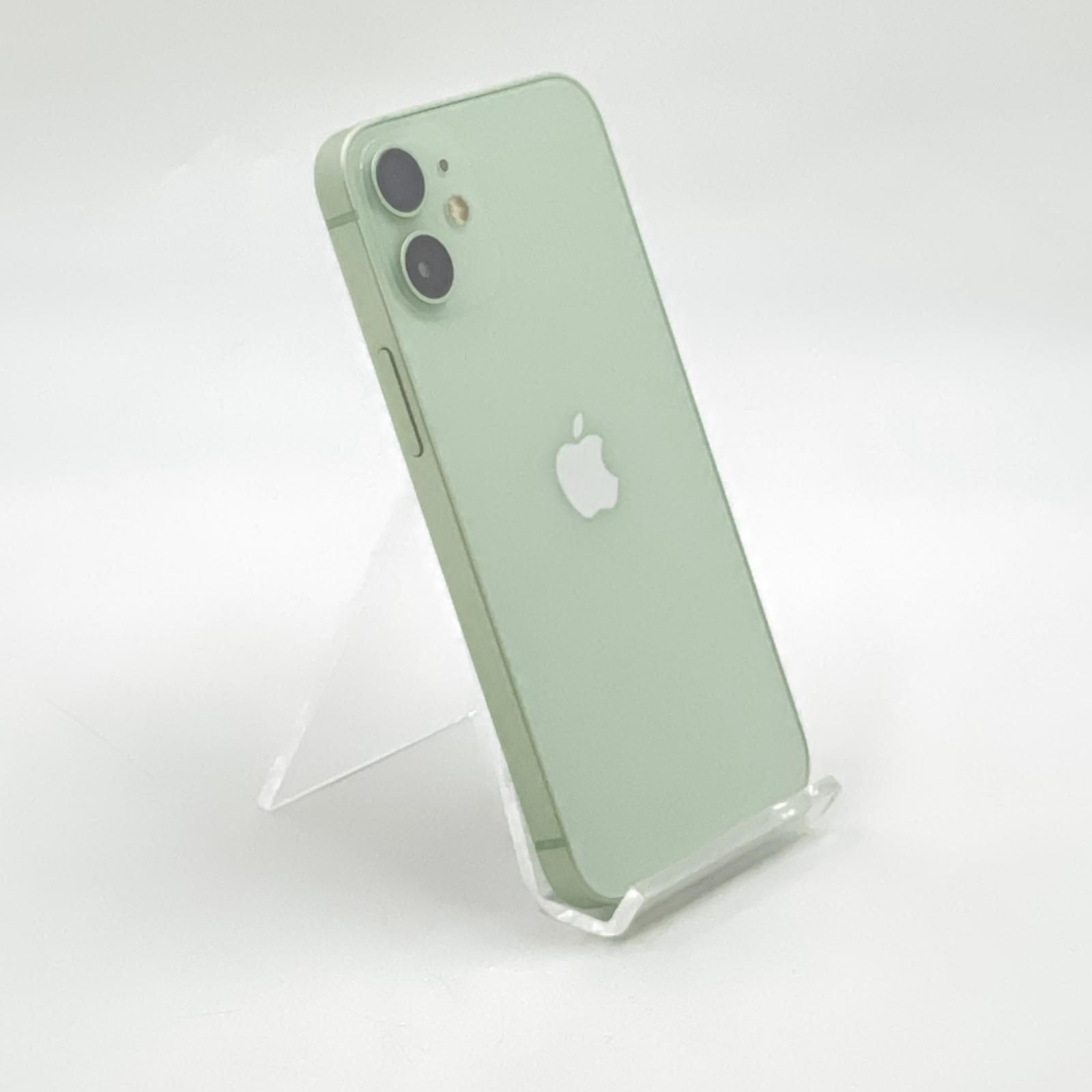 B美品】iPhone12mini グリーン 256GB SIMフリー 本体 iPhone 12