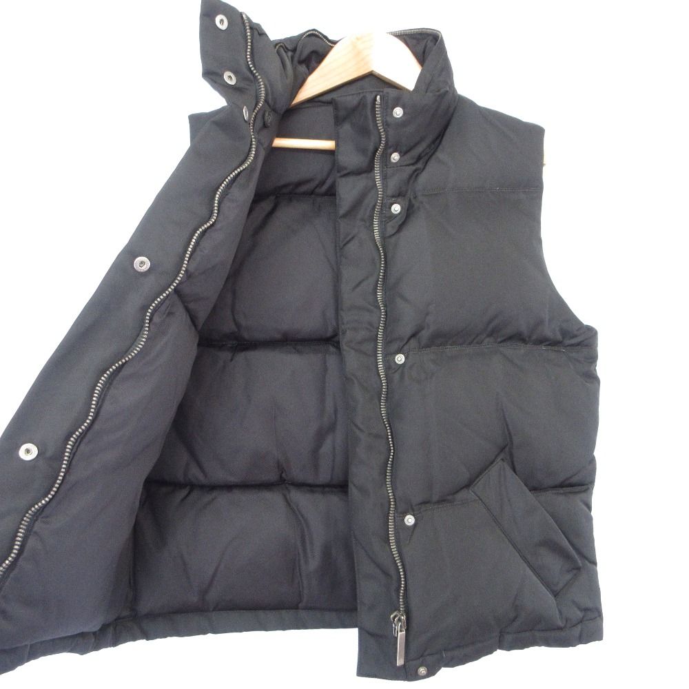 美品！GUCCI グッチ　ダウンベスト　フード付き　38 ブラック GUCCI (グッチ) 20AW ×THE NORTH FACE ノースフェイス