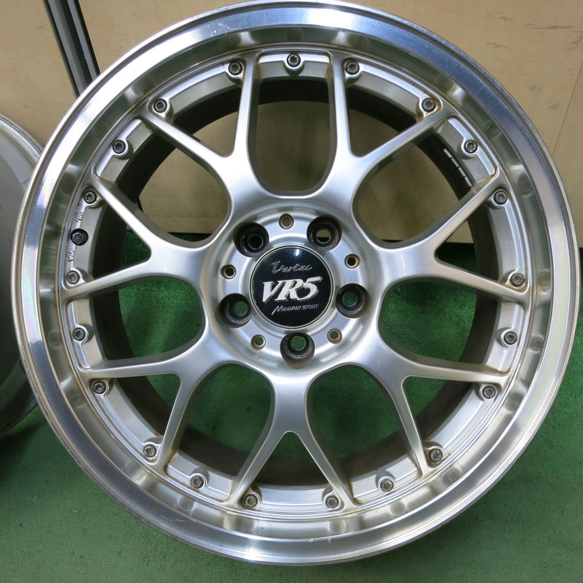 送料無料] 4本価格☆Vertec VR5 MANARAY SPORT 18インチ ホイール