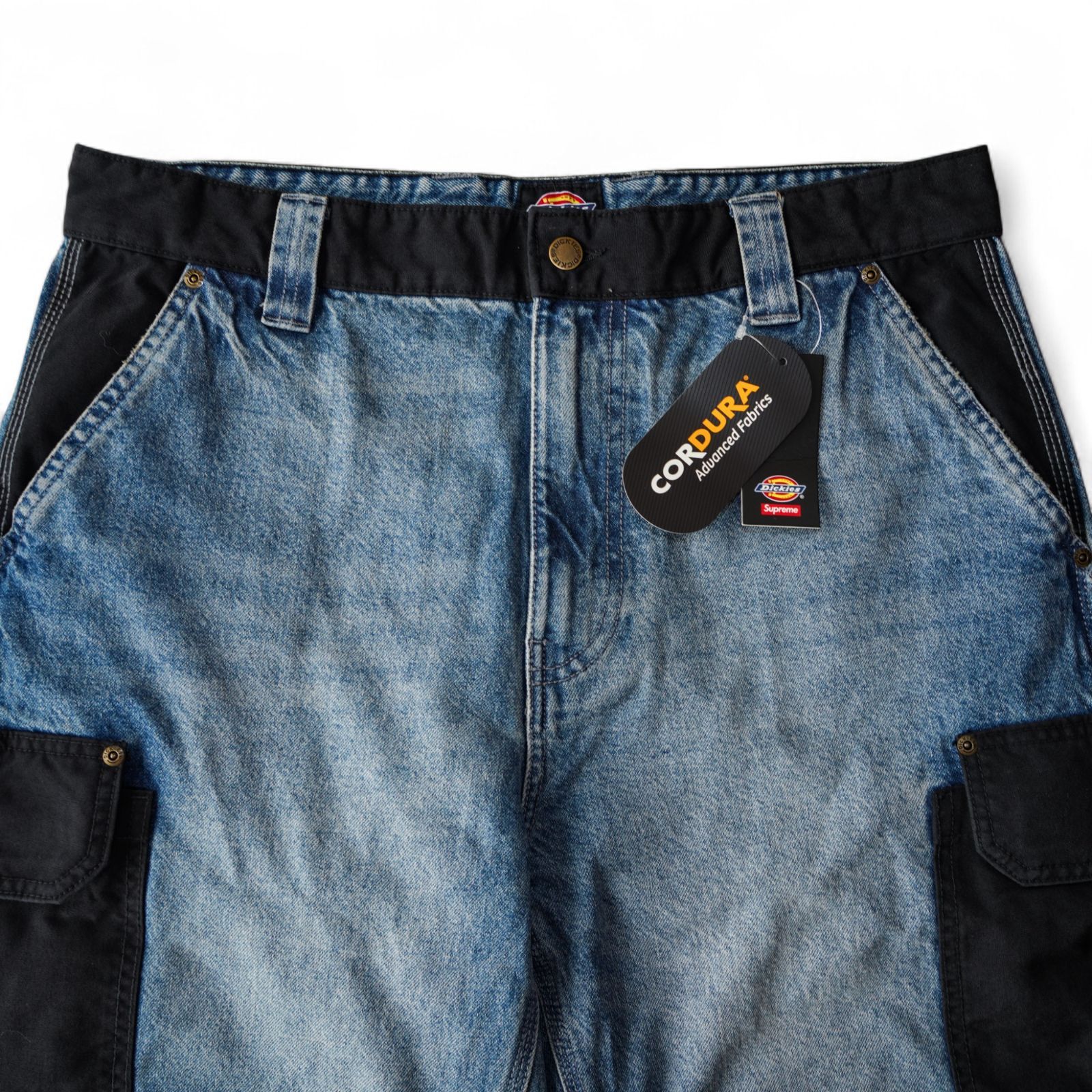 Supreme シュプリーム Dickies ディッキーズ デニムカーゴパンツ W34