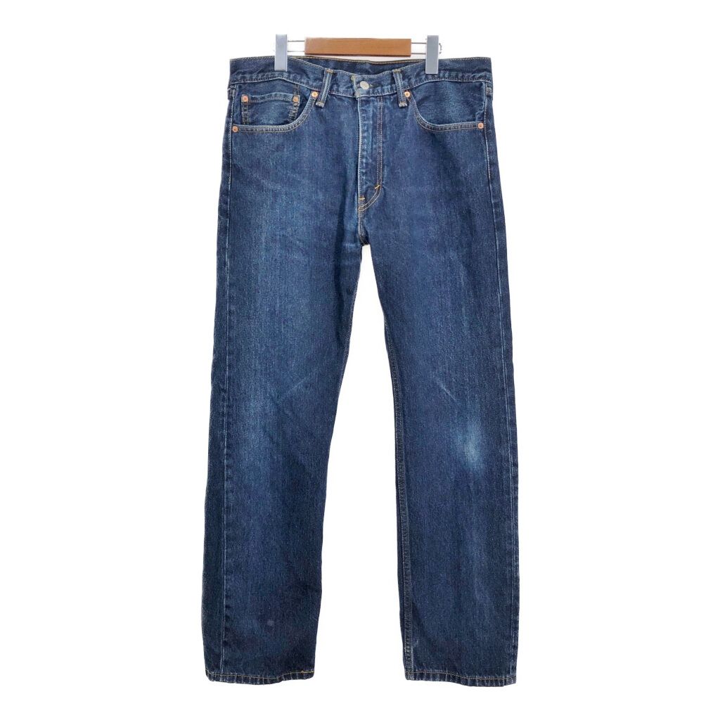 Levi's リーバイス 505 デニムパンツ ブルー (メンズ W36 L32) 中古 古着 S3261