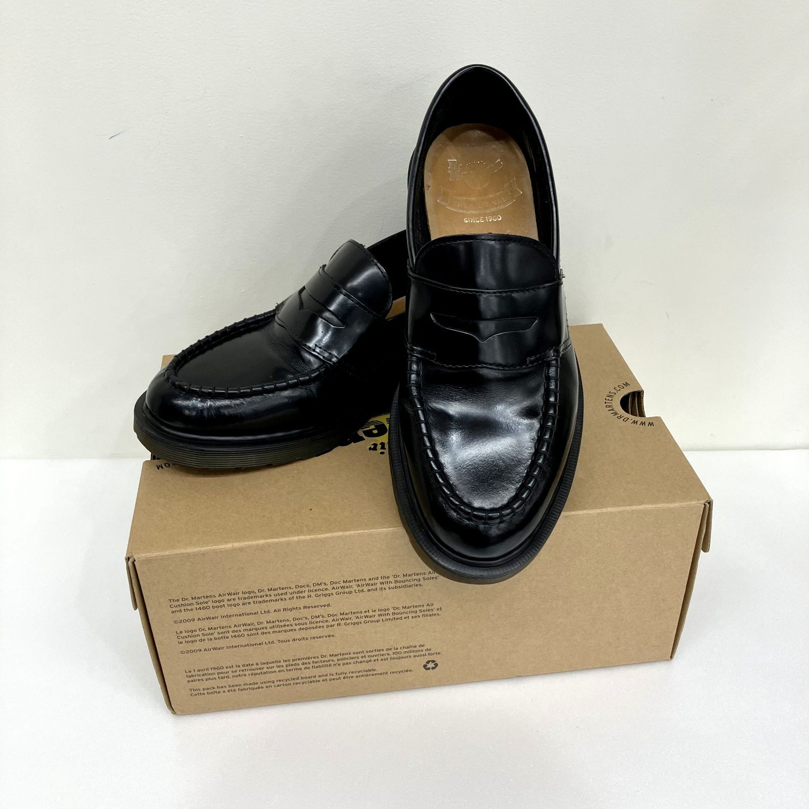 ■超美品 ドクターマーチン アボット UK6 25cm ローファー 靴 Dr.Martens■