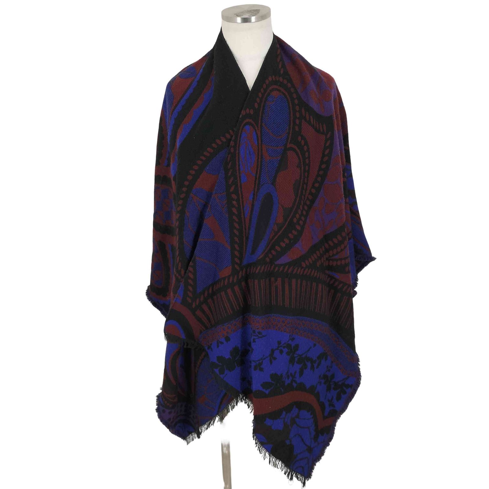 エトロ ETRO ペイズリー柄マフラー メンズ 表記無 