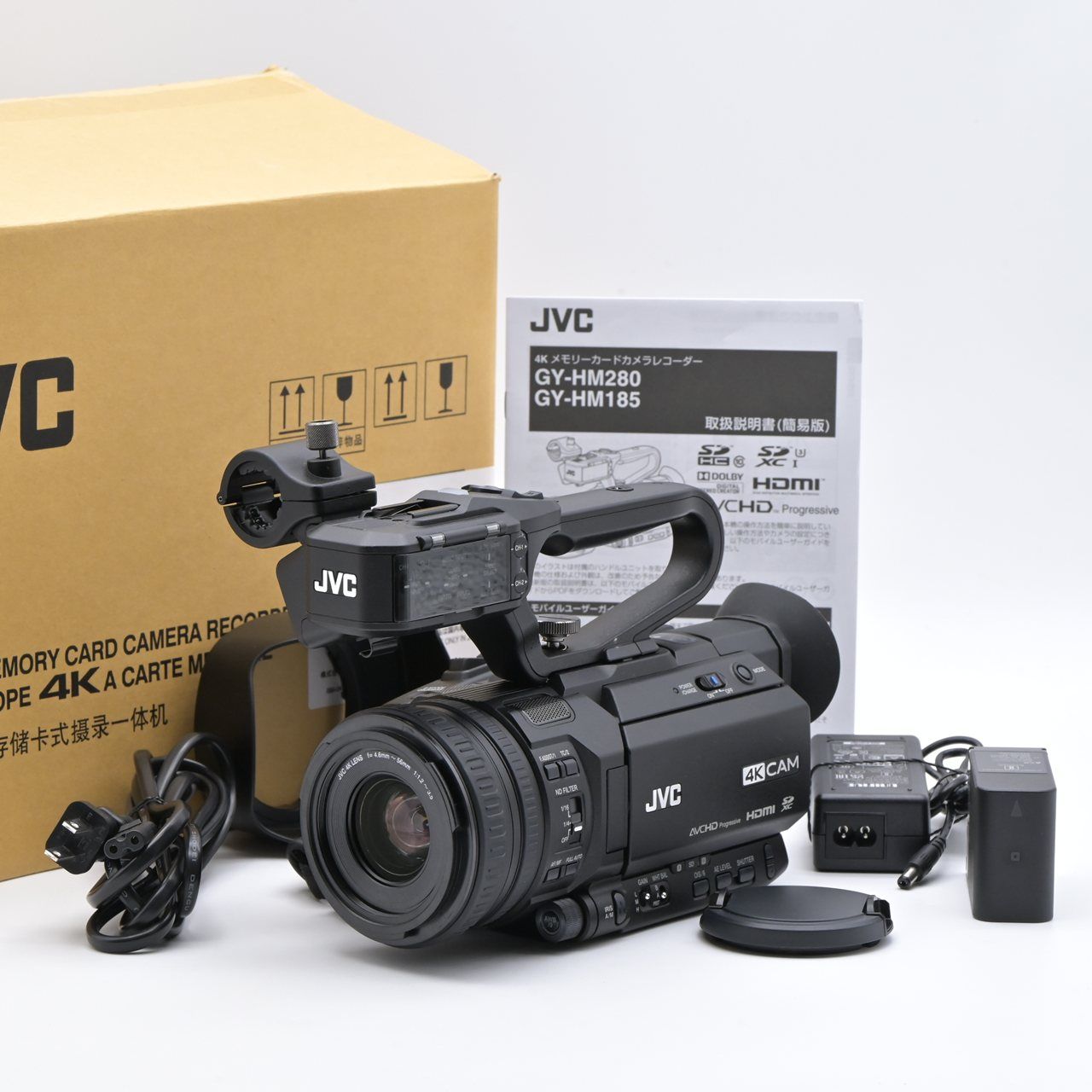 JVCKENWOOD ジェーブイシー GY-HM185 ビデオカメラ