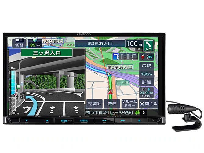 新品未開封 ケンウッド MDV-D410 7インチ 2DIN 18cm ワンセグ CD DVD USB SD Bluetooth 3年保証 iPod iPhone対応