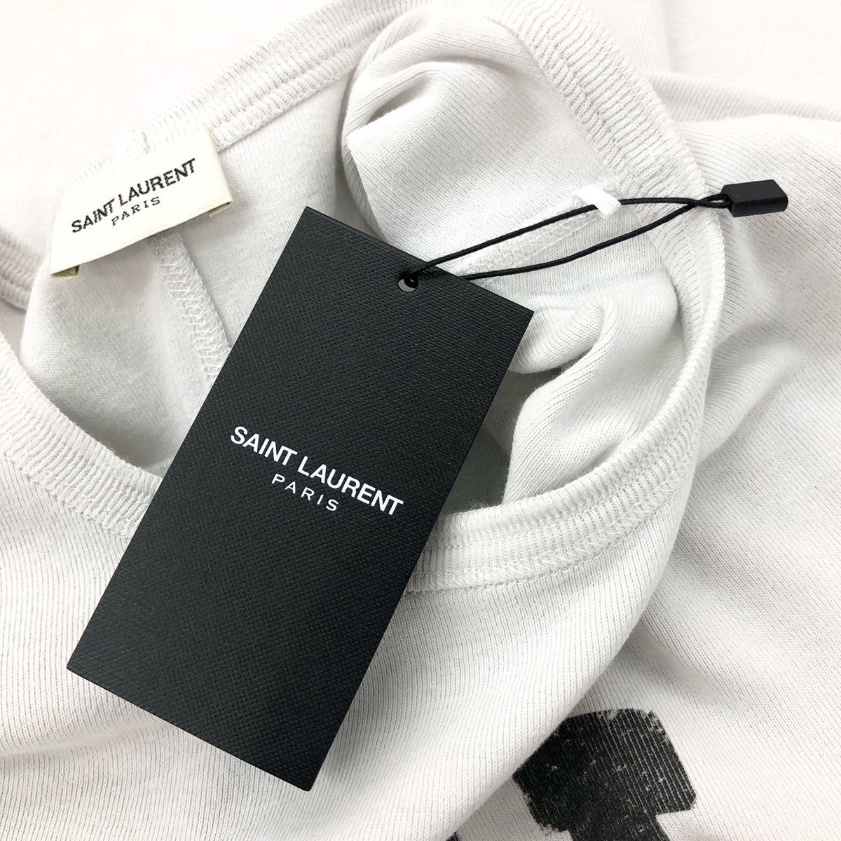 未使用 SAINT LAURENT 22SS 無地 プレーン 半袖 Tシャツ M 未使用 SAINT LAURENT 22SS 無地 プレーン 半袖 Tシャツ M