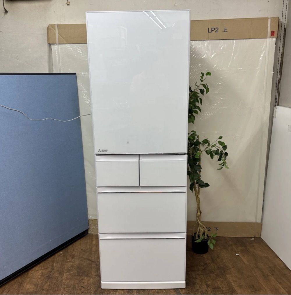 I311 ? 名古屋市近郊配送設置無料 MITSUBISHI 冷蔵庫 455L 動作 済 クリーニング済