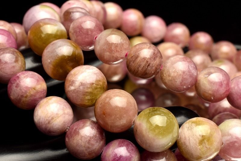 希少 ウォーターメロントルマリン 9mm ブレスレット 1個売り