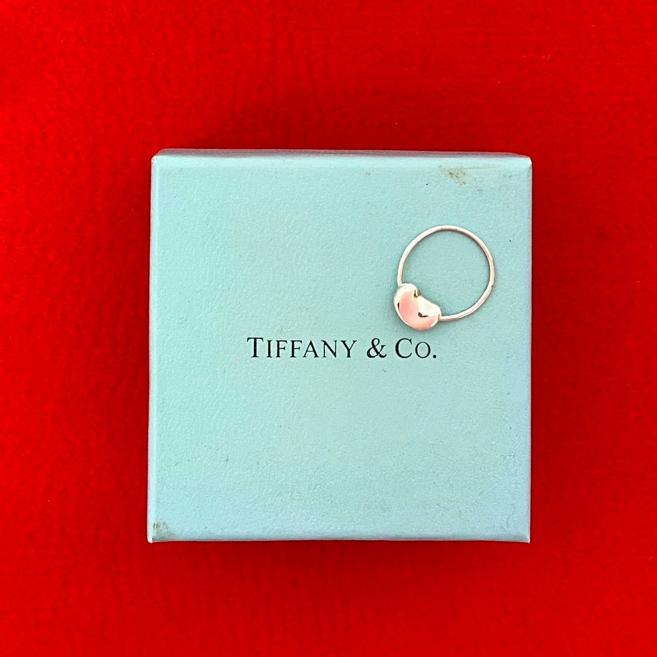 TIFFANY&Co ティファニー 13号　エルサペレッティリング シルバー指輪 VINTAGE】TIFFANY&Co. ティファニー エルサ ペレッティ