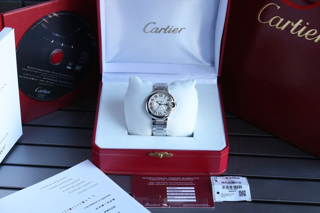 ☆期間限定＆送料無料☆! ご 大 です カルティエ ブルー バルーン レディース 腕時計 自動巻き｜ ｜ ♥-