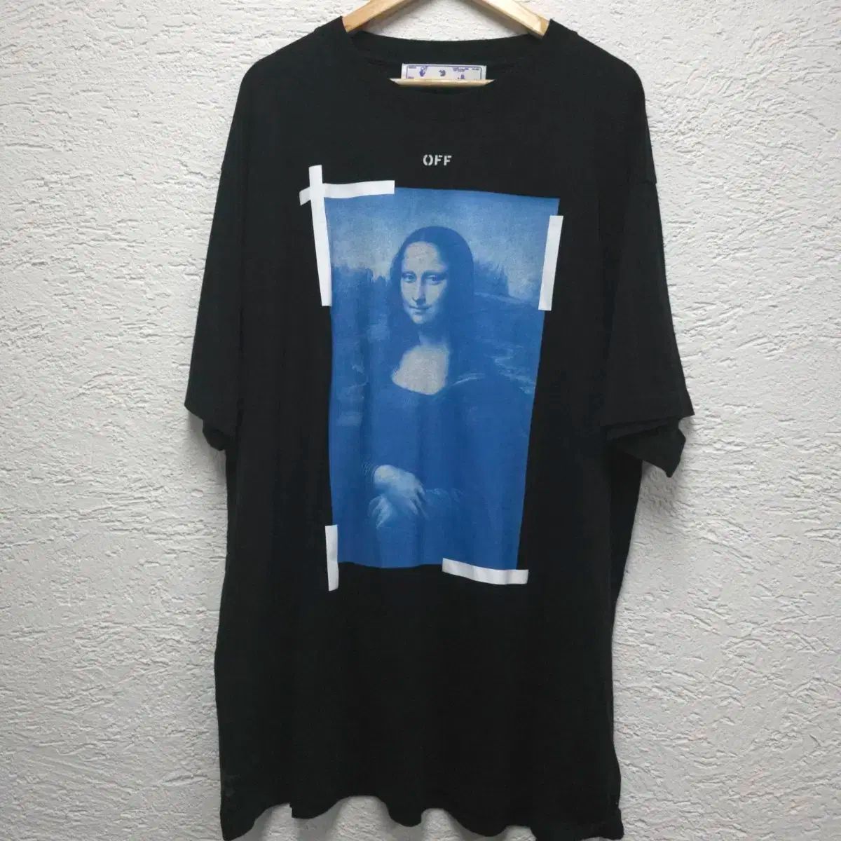 OFF-WHITE モナリザ 半袖 Tシャツ ブラック L (正規品) 【公式通販】