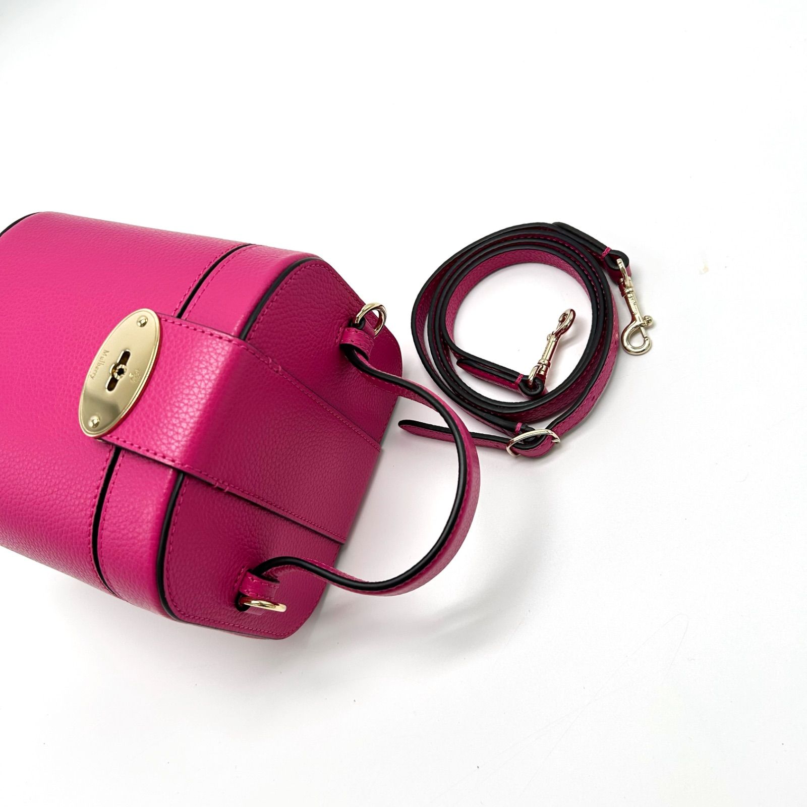 ✨️未使用級✨️ Mulberry ショルダーバッグ ピンク レザー ◎ 未使用級 Mulberry マルベリー ショルダーバッグ バニティ