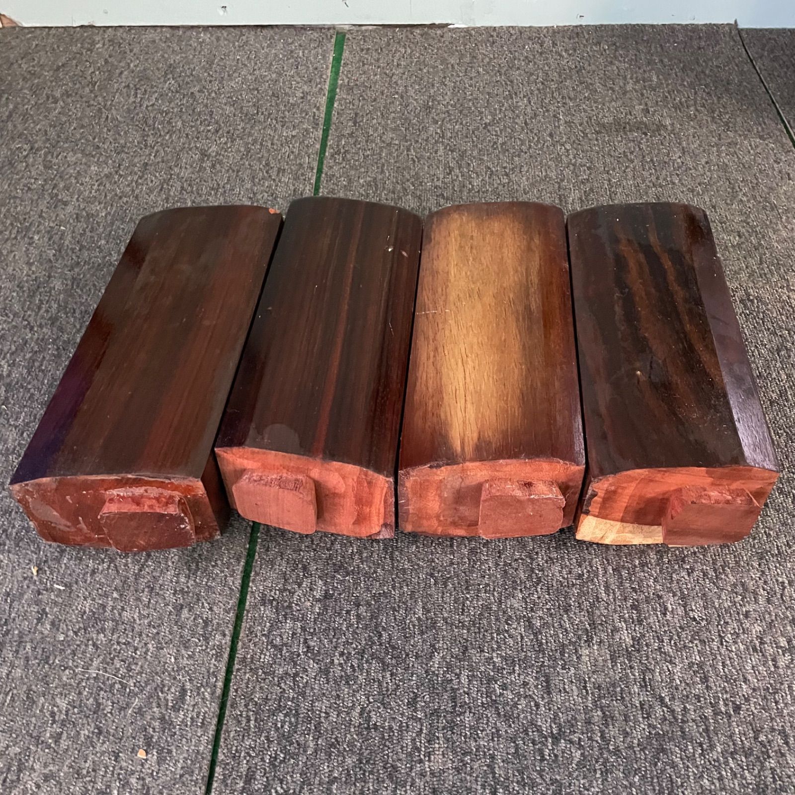 ♭ 花梨 天然木 一枚板 無垢 座卓 座敷机 約70kg リビング